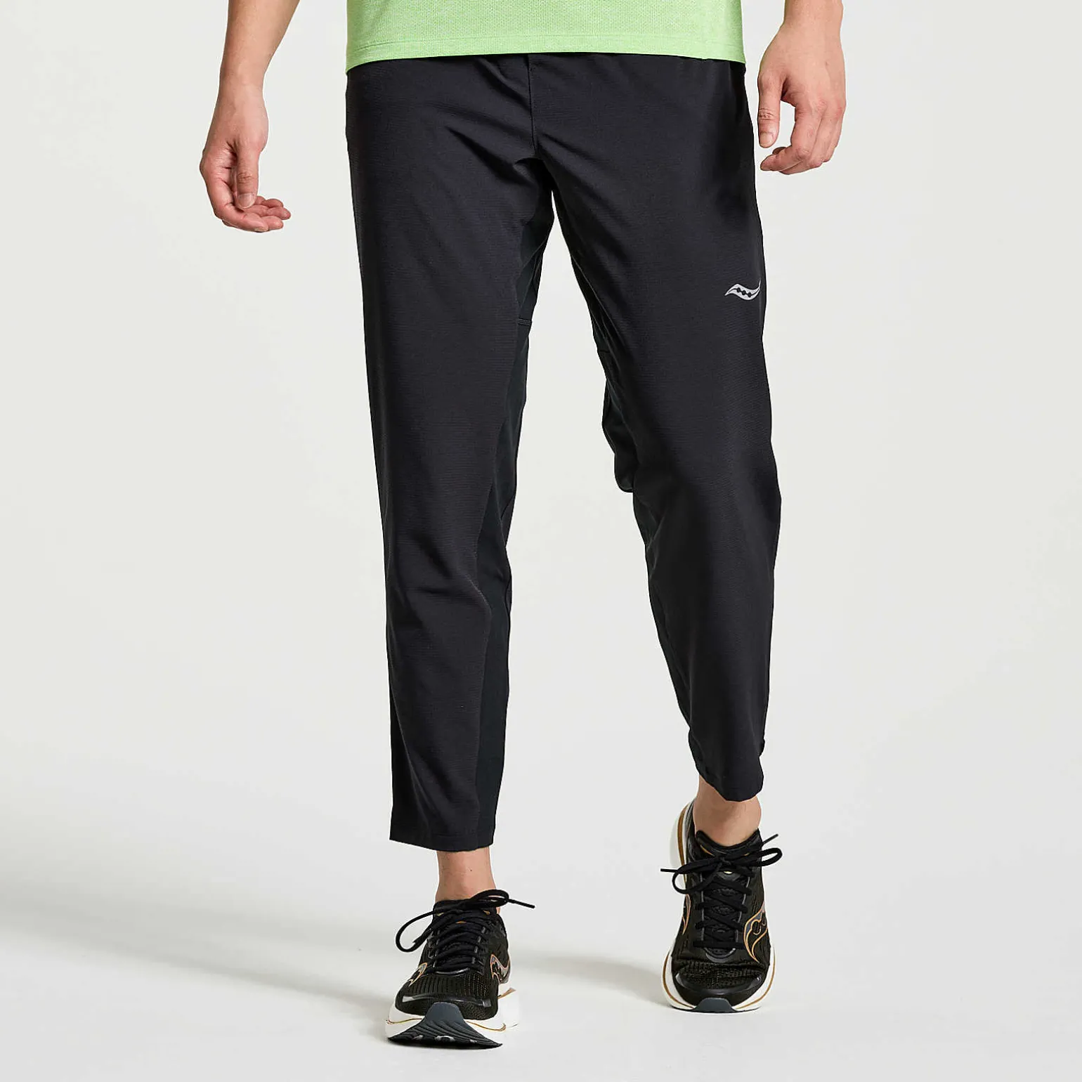 Saucony Boston Woven Pant Black New