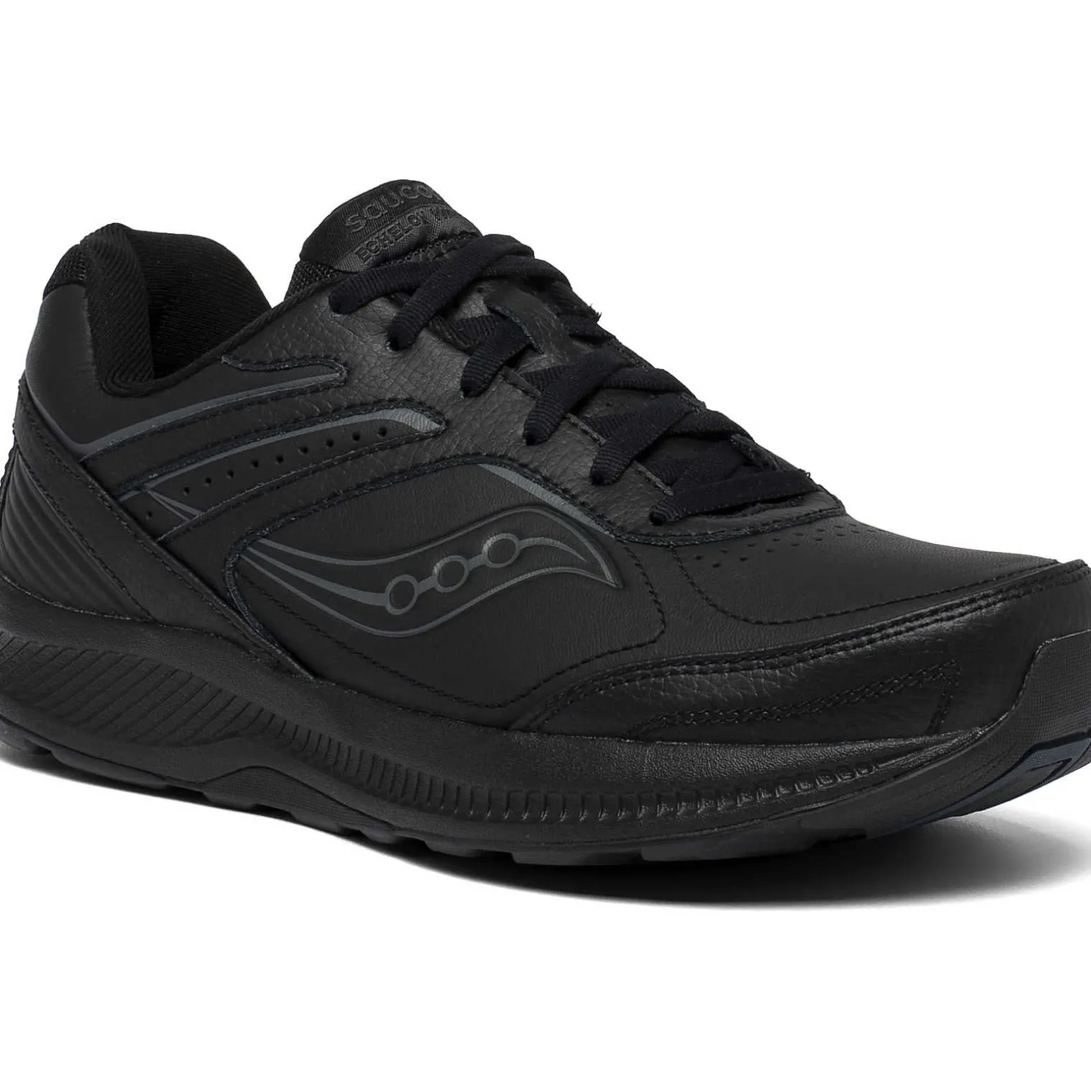 Saucony Echelon Walker 3 Wide Black Clearance