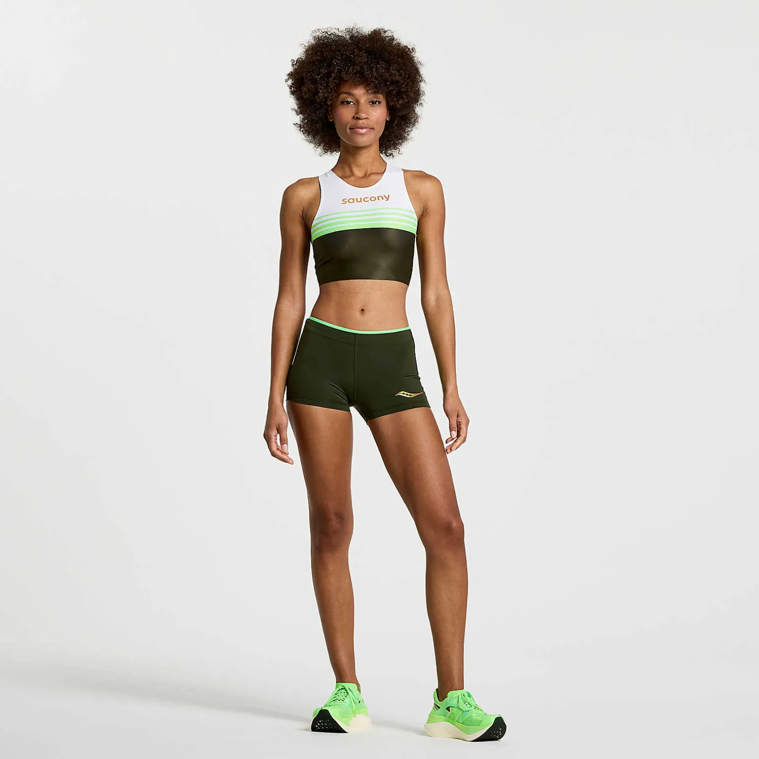 Saucony Elite Crop Top Umbra Online