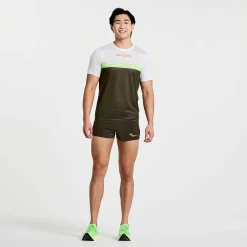 Saucony Elite Short Sleeve Umbra Fashion