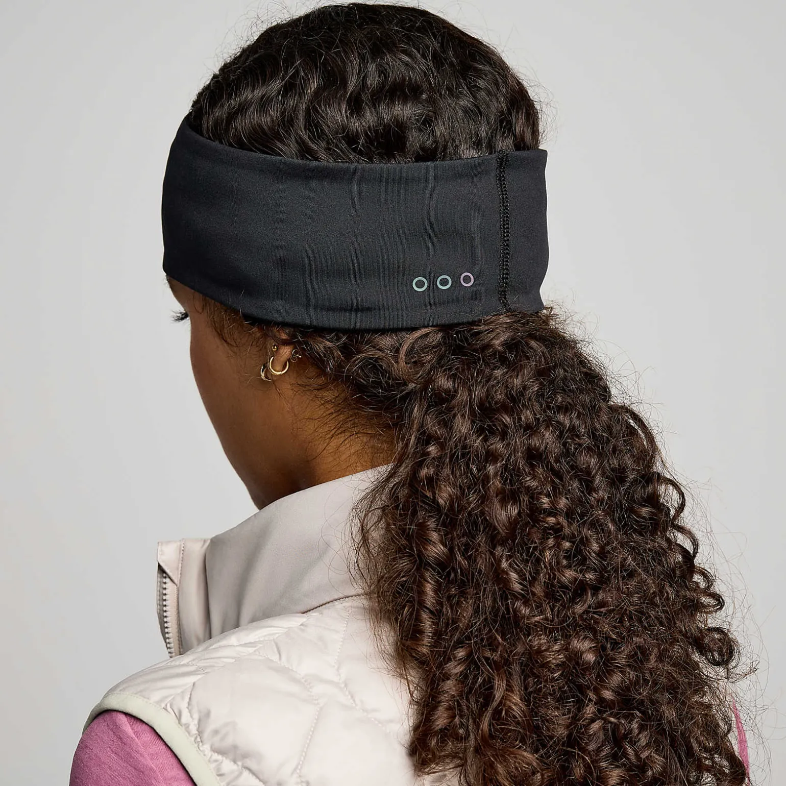 Saucony Hurricane Headband Black Cheap