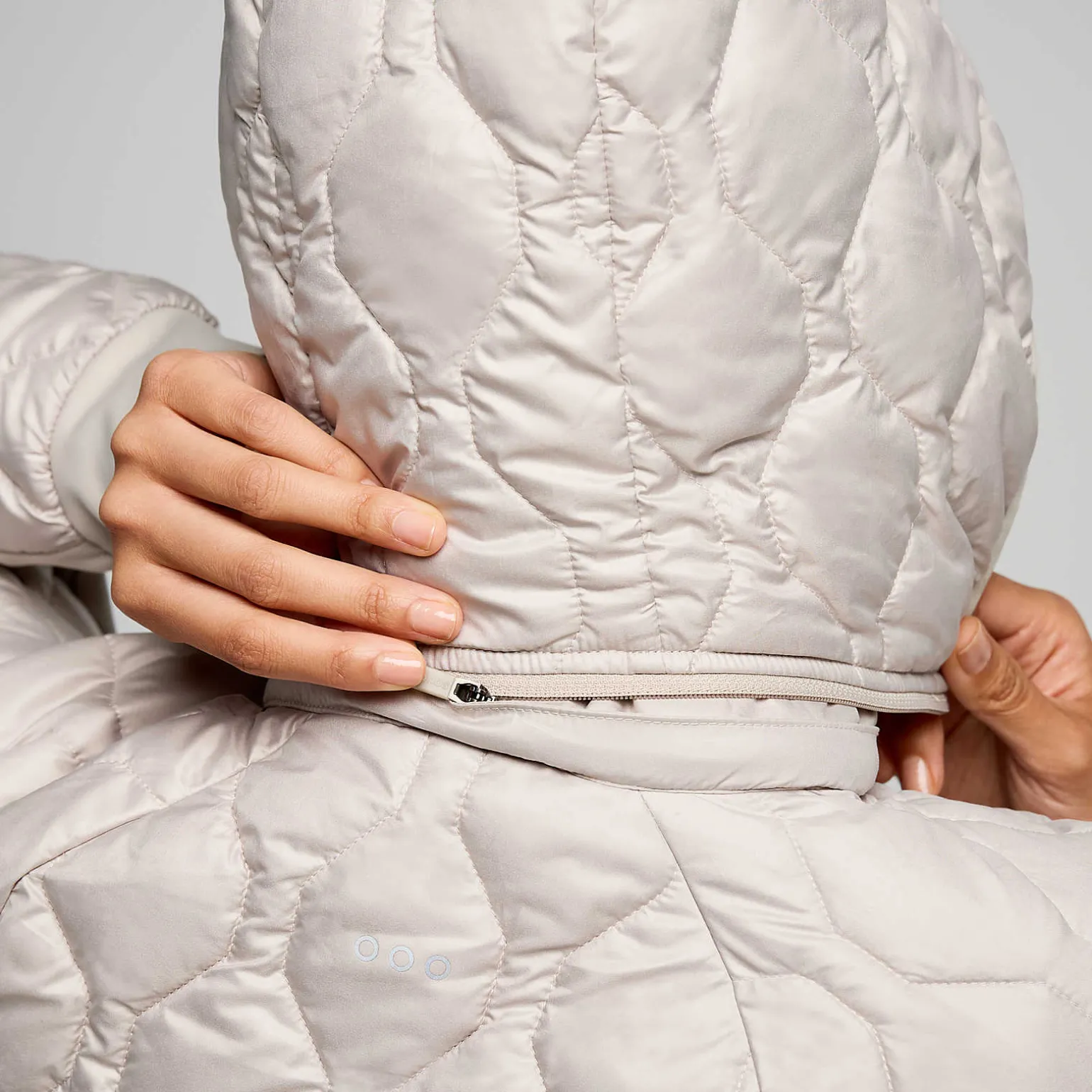 Saucony Hurricane Insulated Jacket Dove Best Sale