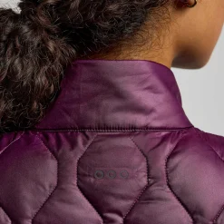 Saucony Hurricane Insulated Vest Eggplant Best Sale