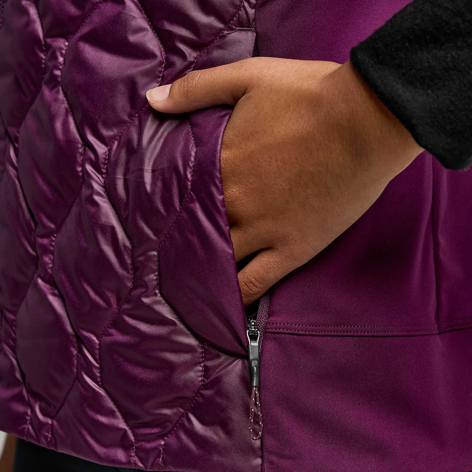 Saucony Hurricane Insulated Vest Eggplant Best Sale