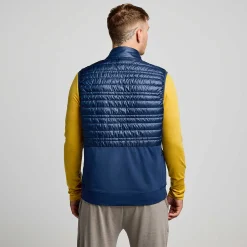 Saucony Hurricane Insulated Vest Navy Store