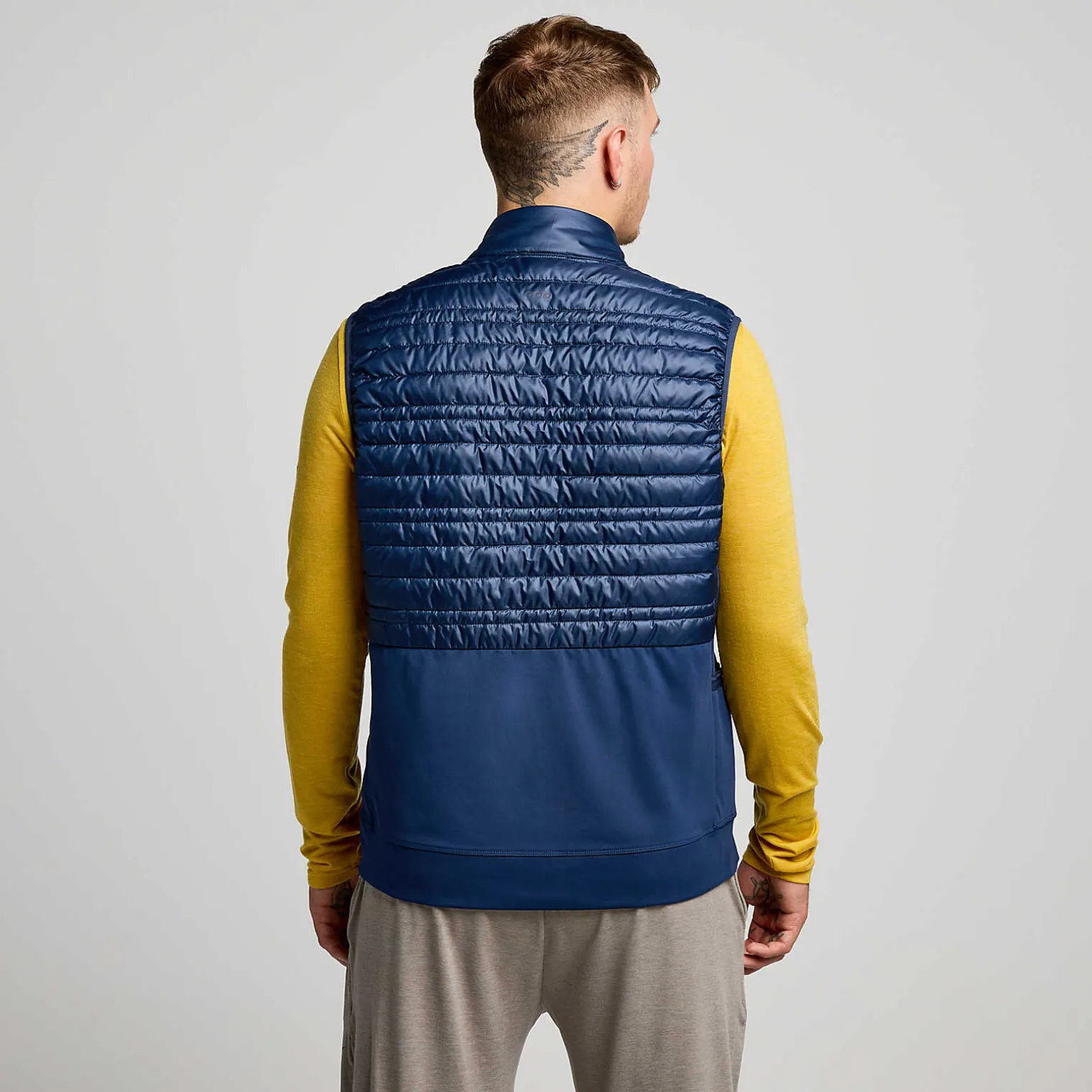 Saucony Hurricane Insulated Vest Navy Store