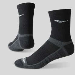 Saucony Inferno Cushion Mid 3-Pack Sock Black Discount