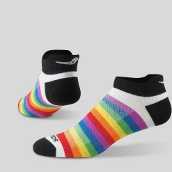 Saucony Inferno Liteweight 3-Pack Socks Rainbow Clearance