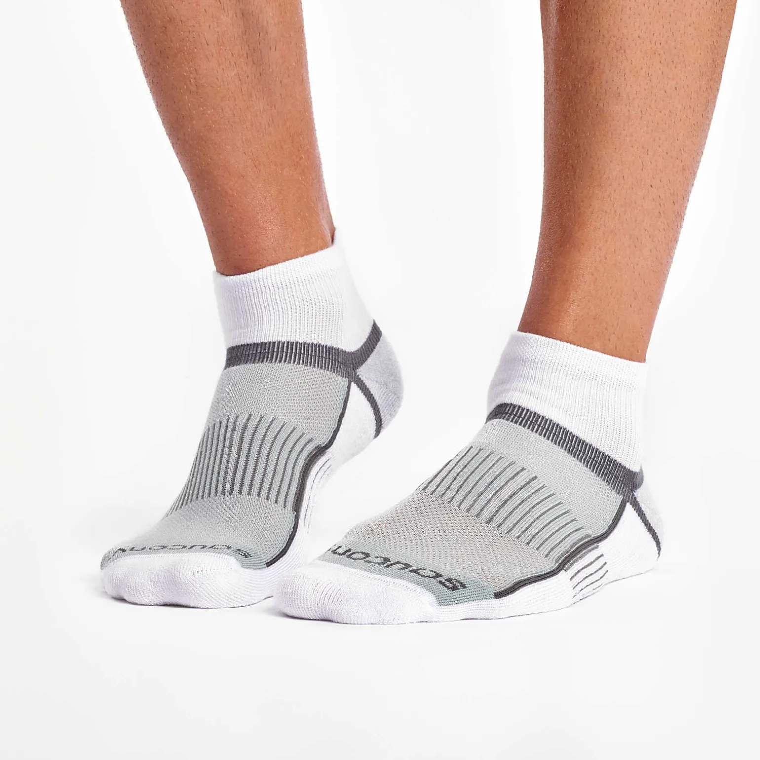 Saucony Inferno Quarter 3-Pack Socks White Shop