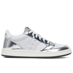 Saucony Jazz Court Silver & Gold Outlet