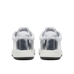 Saucony Jazz Court Silver & Gold Outlet