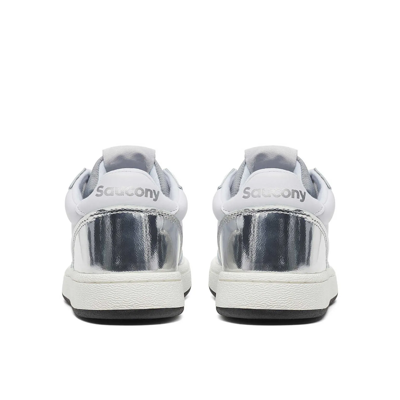 Saucony Jazz Court Silver & Gold Outlet