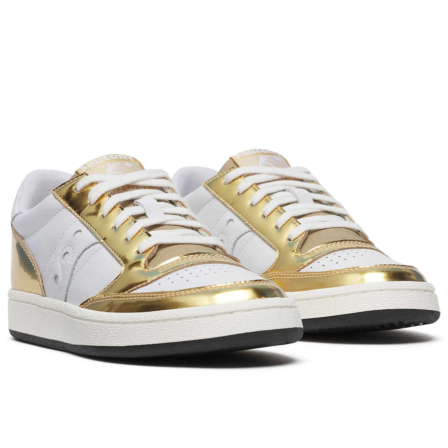 Saucony Jazz Court Silver & Gold Sale