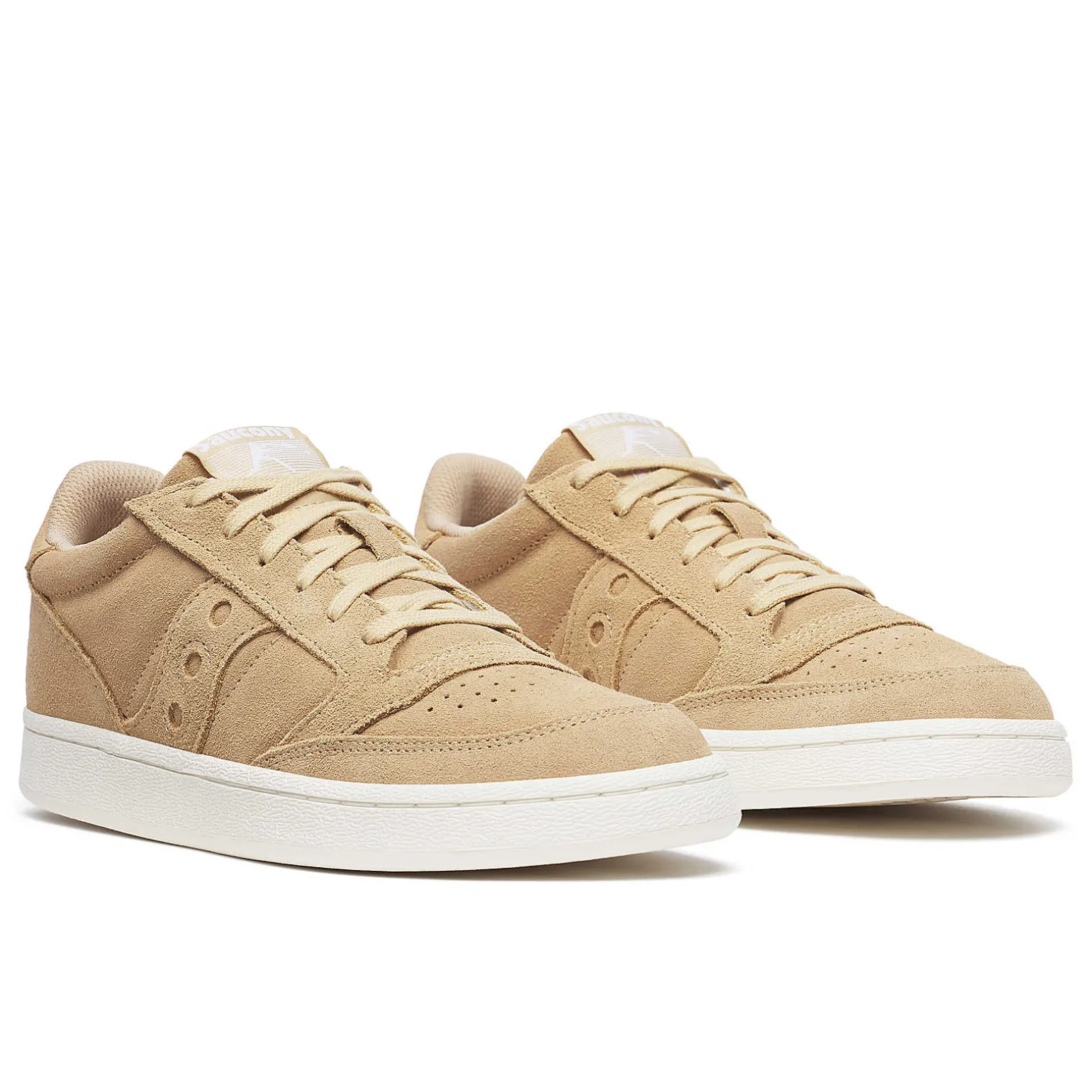 Saucony Jazz Court Split Suede Tan Cheap