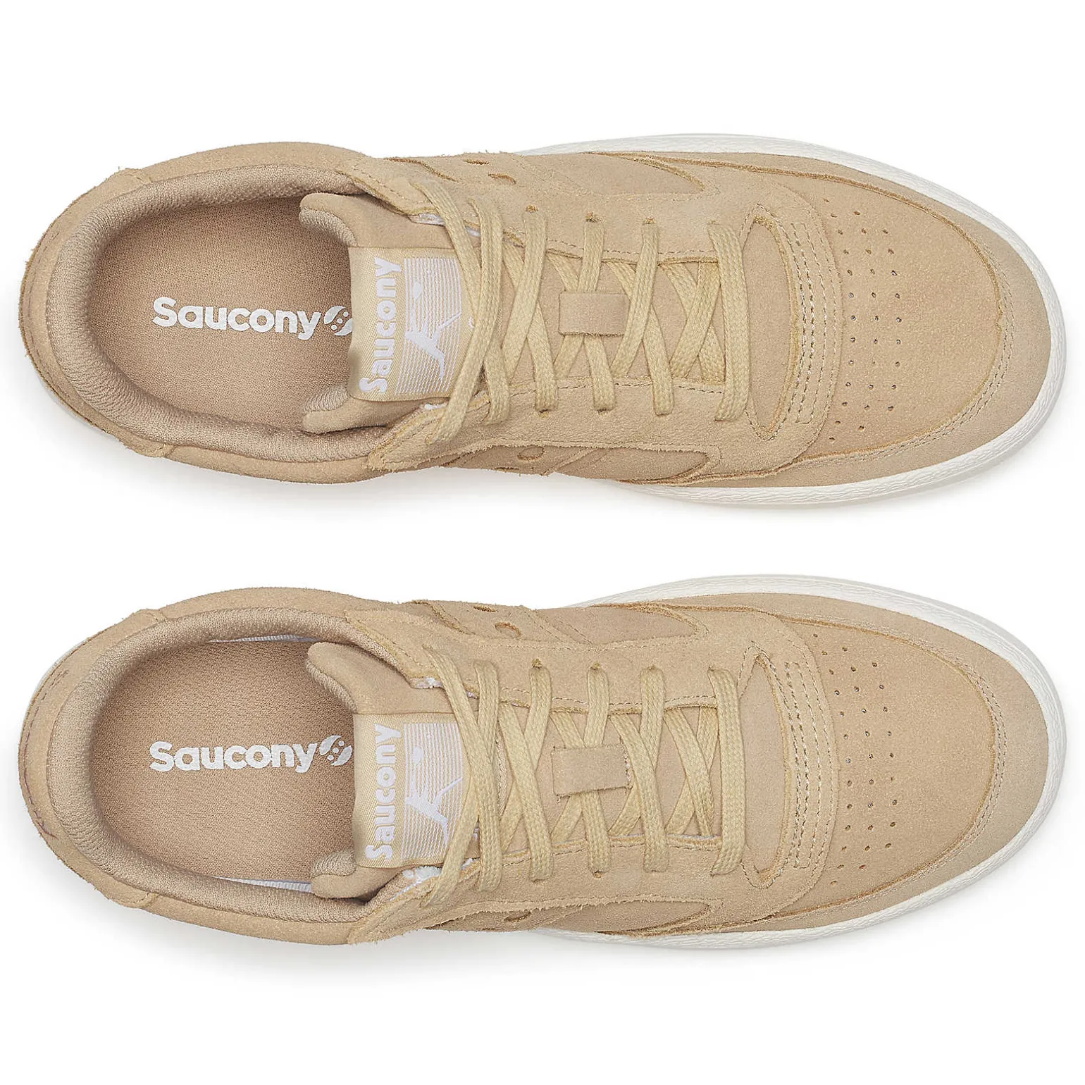 Saucony Jazz Court Split Suede Tan Cheap