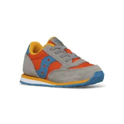 Saucony Jazz Jr Sneaker Grey/Orange/Blue Store