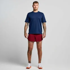 Saucony Kinvara Short Sleeve Navy Hot