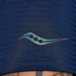 Saucony Kinvara Short Sleeve Navy Hot