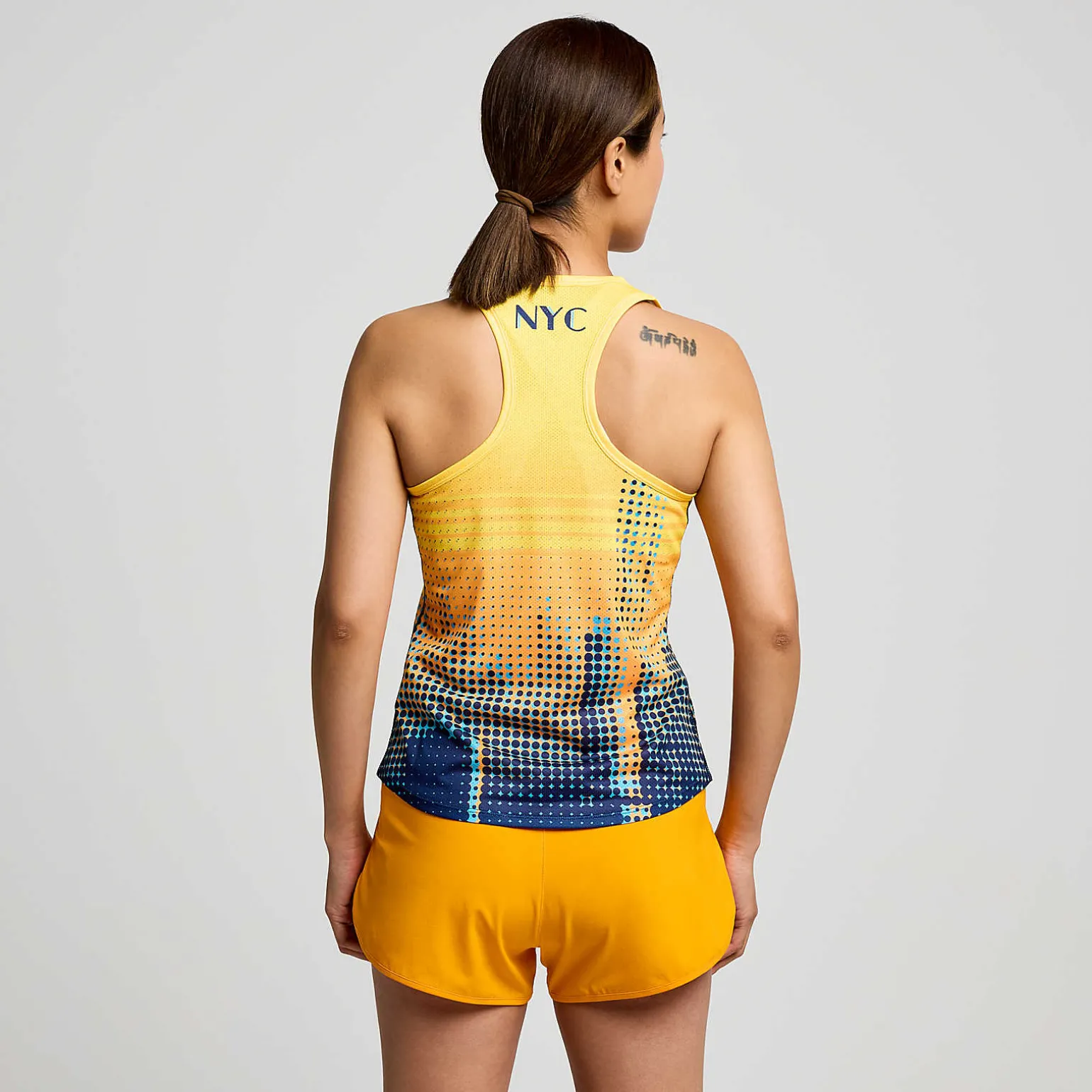 Saucony NYC Stopwatch Graphic Singlet NewYork2024 Cheap