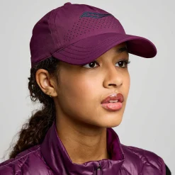 Saucony Outpace Petite Hat Eggplant Discount
