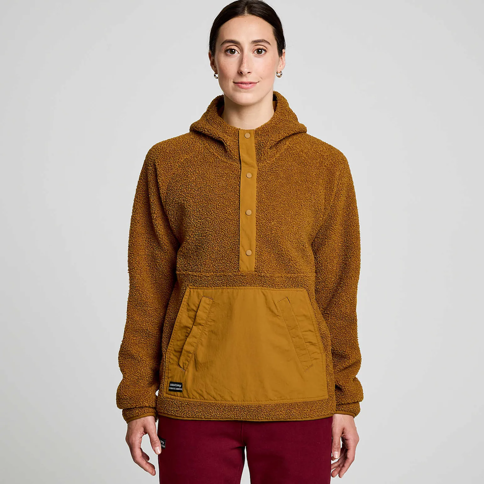Saucony Recovery Sherpa Pullover Bronze Clearance