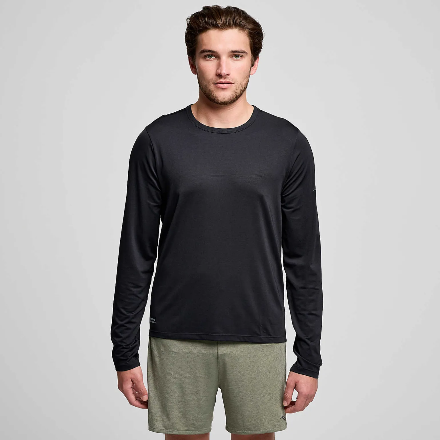 Saucony Stopwatch Long Sleeve Black Online