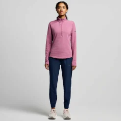 Saucony Triumph 3D 1/2 Zip ViolaHeather Online