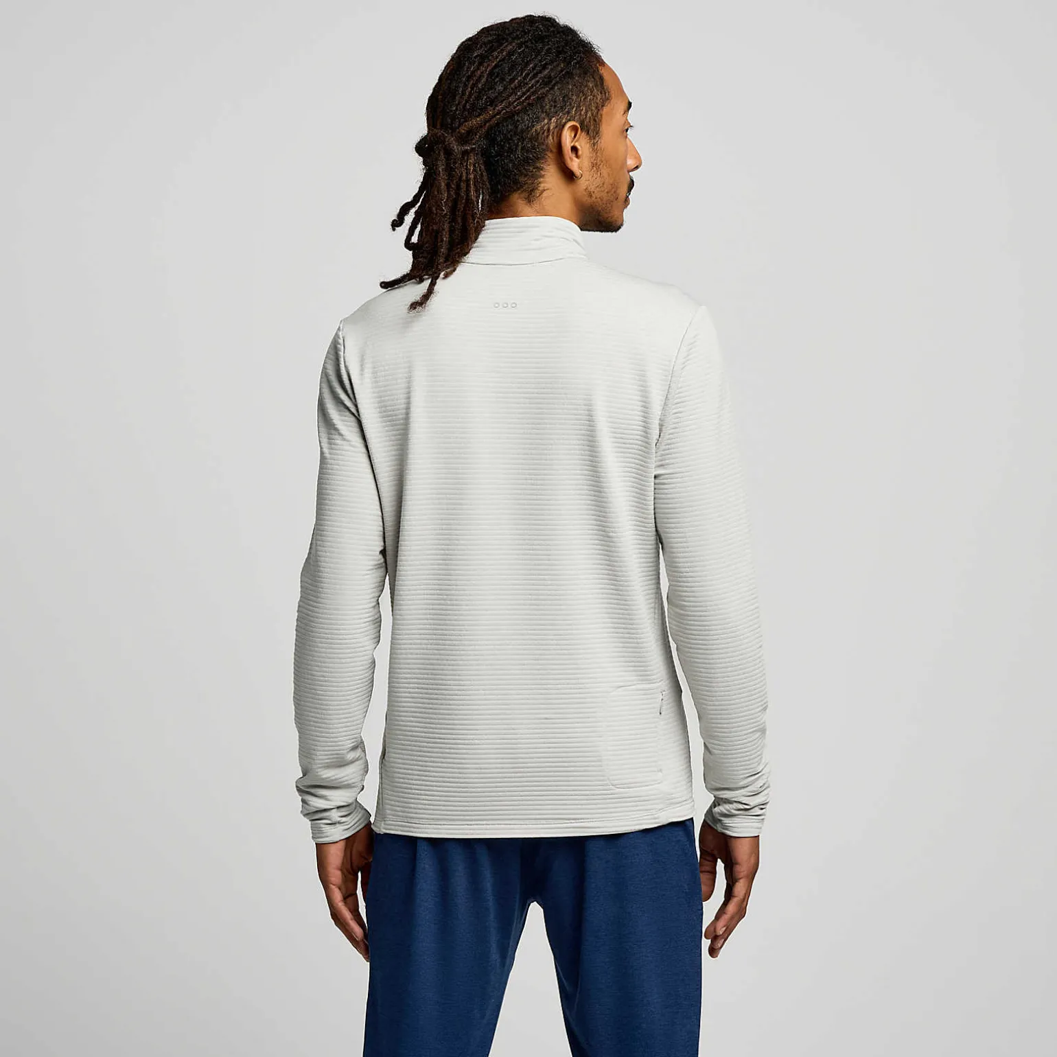 Saucony Triumph 3D 1/2 Zip GreyHeather Sale