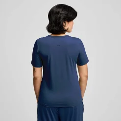 Saucony Triumph Short Sleeve Navy Cheap